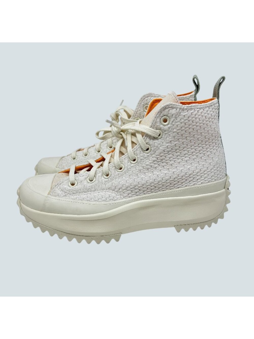 Converse Unisex Run Star Hike Platform Renew High Top Egret A03838C M 9.5 W 11